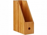 Top-tier Bamboo Magazine Holder - Eco-Friendly Desk Organizer